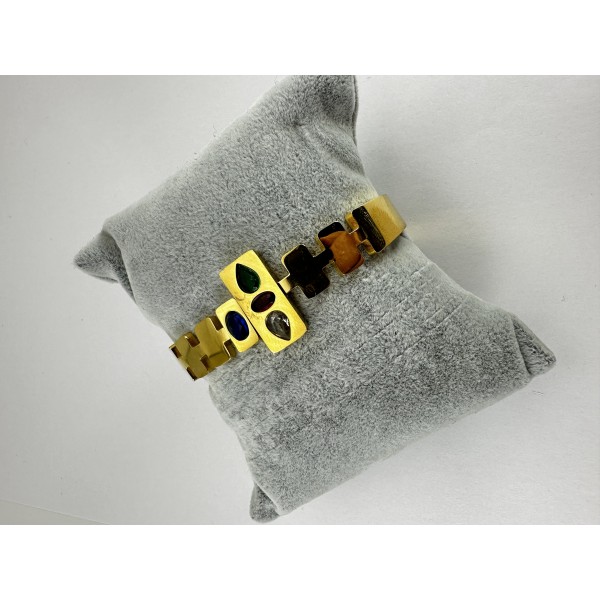 Gold Taşlı Bileklik